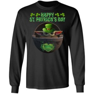 Happy St Patrick's Day Baby Yoda The Child Shirt