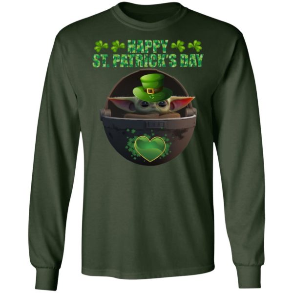 Happy St Patrick’s Day Baby Yoda The Child Shirt