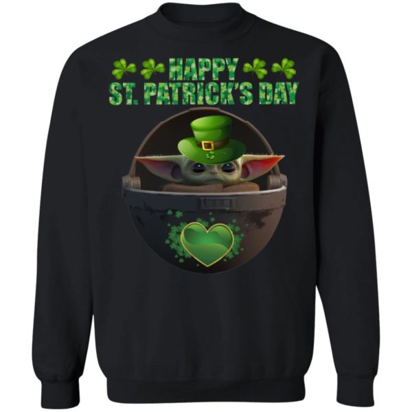 Happy St Patrick’s Day Baby Yoda The Child Shirt
