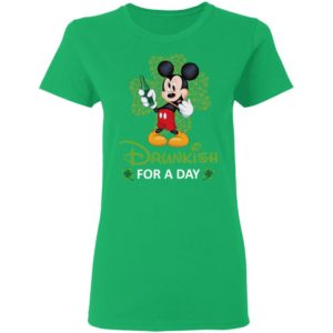 Drunkish For A Day Funny Mickey Irish St. Patrick's Day Shirt
