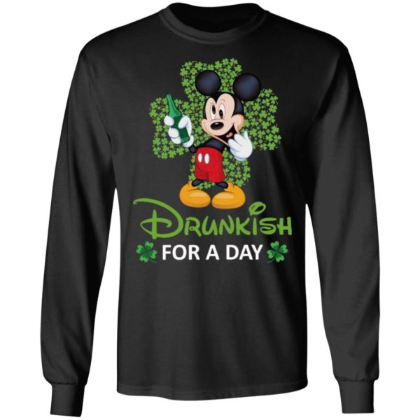 Drunkish For A Day Funny Mickey Irish St. Patrick’s Day Shirt