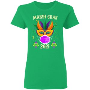 Mardi Gras Costume Let Shenanigans Begin Mask 2021 Shirt