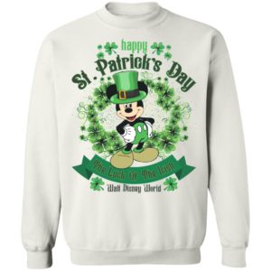 Mickey Mouse Luck of The Irish Happy St Patrick's Day Shirt