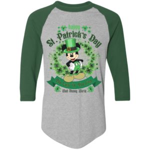 Mickey Mouse Luck of The Irish Happy St Patrick's Day Shirt