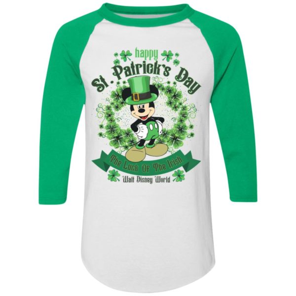Mickey Mouse Luck of The Irish Happy St Patrick’s Day Shirt