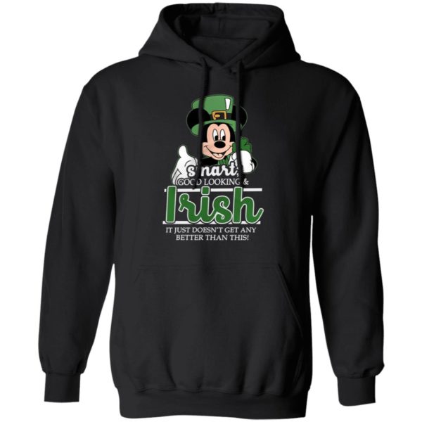 Disney Smart Goodlooking And Irish Mickey St Patricks Day Shirt