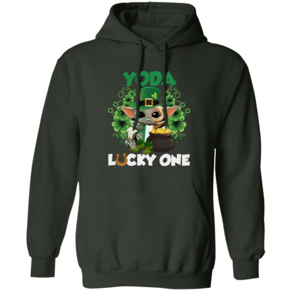 Leprechaun Yoda Lucky One Golden Horseshoe St Patrick’s Day Shirt