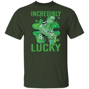 Incredibly Lucky Green Hulk Patrick’s Day Shirt