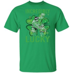 Incredibly Lucky Green Hulk Patrick's Day Shirt