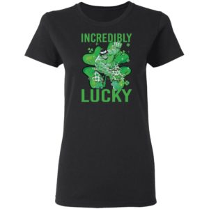 Incredibly Lucky Green Hulk Patrick's Day Shirt