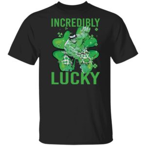 Incredibly Lucky Green Hulk Patrick’s Day Shirt
