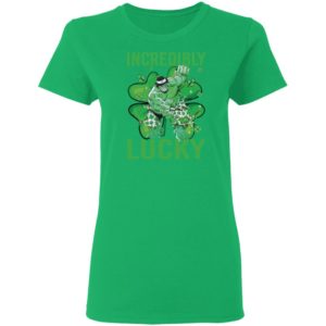 Incredibly Lucky Green Hulk Patrick's Day Shirt