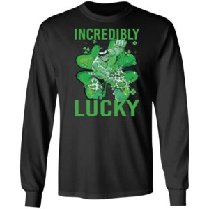 Incredibly Lucky Green Hulk Patrick's Day Shirt