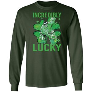 Incredibly Lucky Green Hulk Patrick's Day Shirt