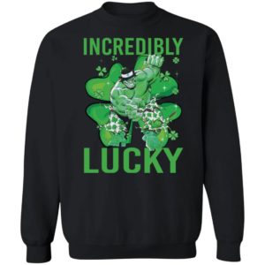 Incredibly Lucky Green Hulk Patrick's Day Shirt