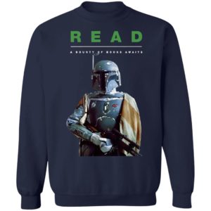 Boba Fett Star Wars Read A Bounty Of Books Awaits Shirt, Ladies Tee