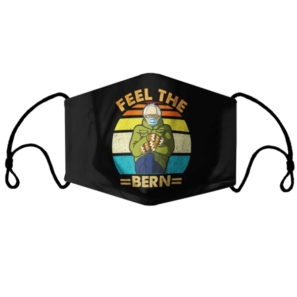 Feel The Bern Vintage Face Mask