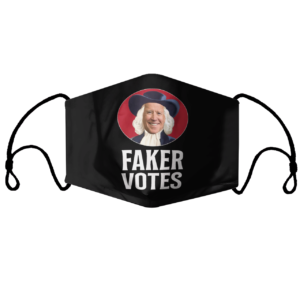Faker Votes Funny Election Face Mask