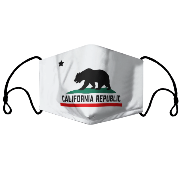 Ursus Americanus Of California Republic Face Mask