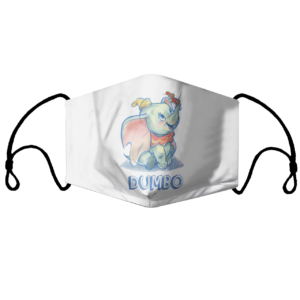 Disney Dumbo T-Shirt Dumbo Play With Friend face mask