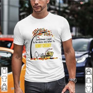 Snoopy-sometimes-I-need-to-be-alone-and-listen-to-Kenny-Chesney-shirt