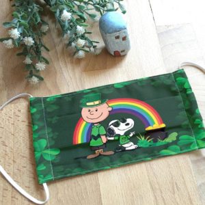 Snoopy and Friend St Patrick’s Day Face Mask