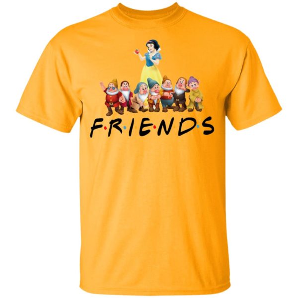 Disney Snow White and the Seven Dwarfs Friends Shirt, Kid Tee