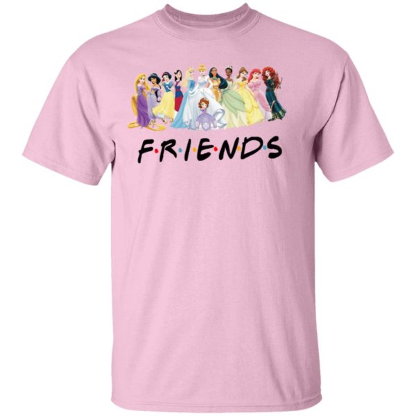 Girl Disney Princess Friends Shirt, Kid Tee