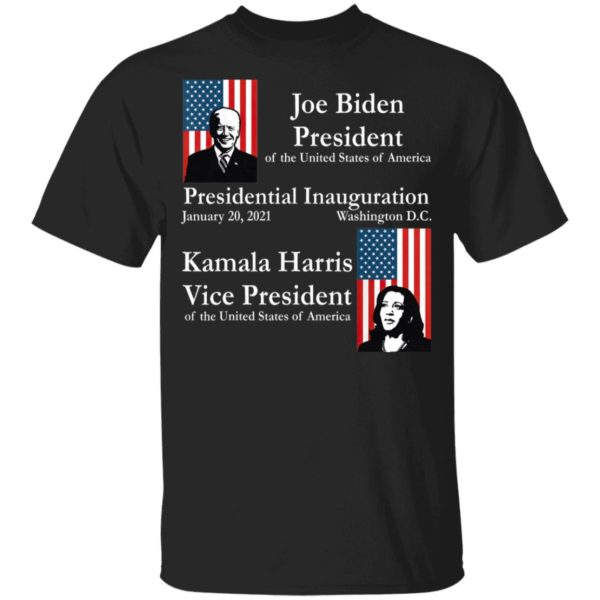 Joe Biden Kamala Harris President Inauguration 2021 Flag Shirt