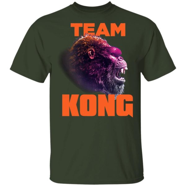 Team Kong Neon Godzilla vs Kong Shirt