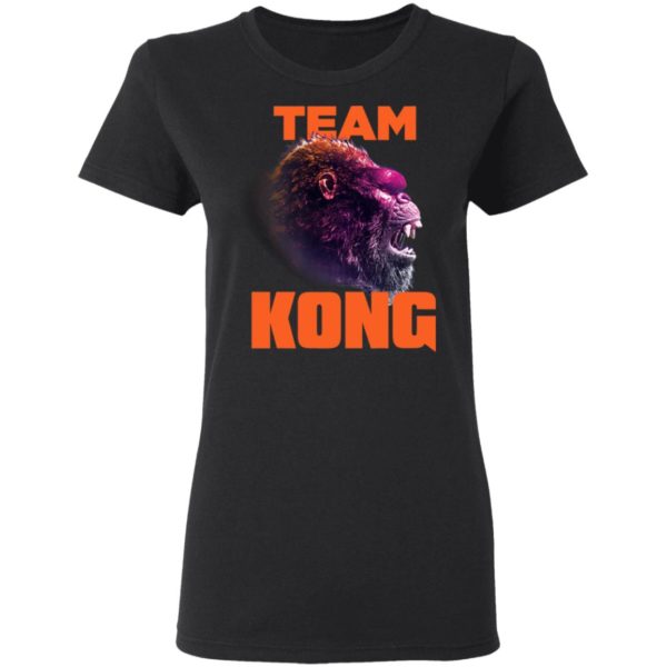 Team Kong Neon Godzilla vs Kong Shirt