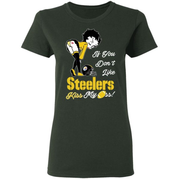 Pretty Girl If You Don’t Like Steelers Kiss My Ass Shirt
