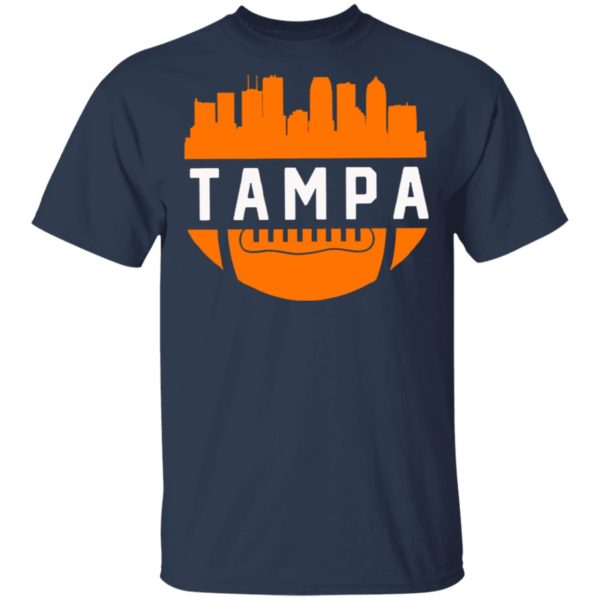 Vintage Tampa Bay-Football Skyline Shirt