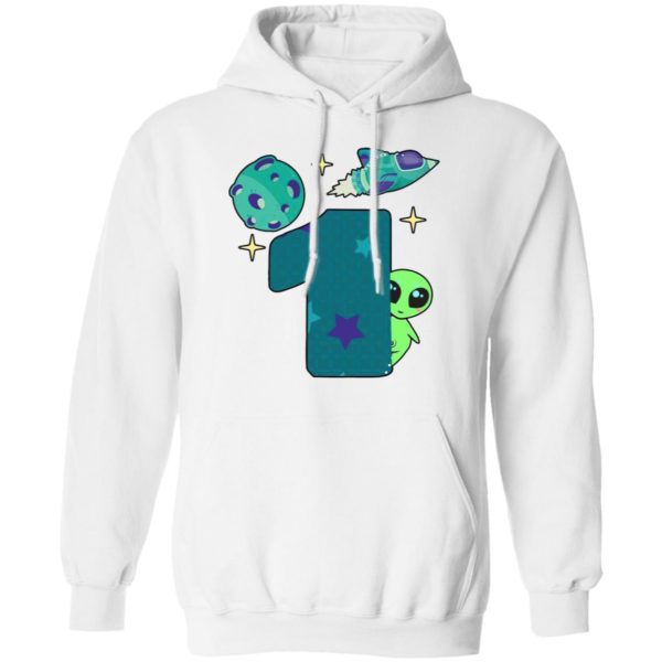 Spaceship Planet And Baby Alien Boys 1st Birthday Shirt