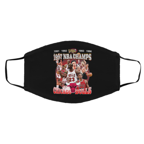 1997 Nba Champions Shirt, Chicago Bulls Shirt 1991 1992 1993 1996 Nba Champs Face Mask