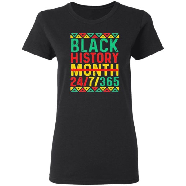 Black History Month 247 365 African Blm Shirt