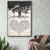 Stone Sour Song 3 Script Heart Song Lyric Quote Poster Canvas