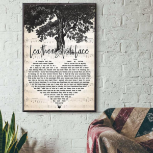 Stevie Nicks Leather and Lace Is Love So Fragile And The Heart So Hollow Shatter With Words Poster Canvas