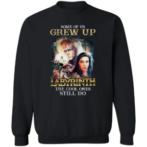 Some of us Grew Up watching Labyrinth the cool ones still do shirt