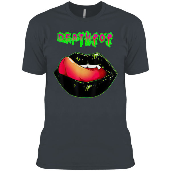 Death Pop Lips Colored Shirt