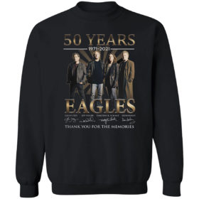 50 years 1971 2021 Eagles Glenn Frey Joe Walsh signatures shirt