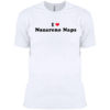 I love Nazarene naps heart shirt