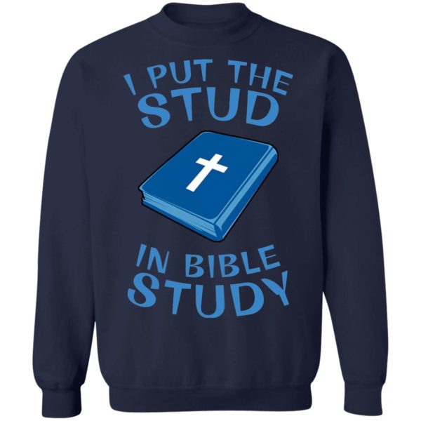 I Put The Stud In Bible Study Tee Shirt
