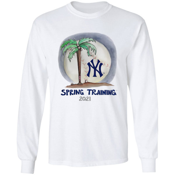 New York Yankees baseball MLB 2021 Spring Training shirt