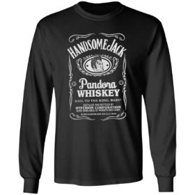 Handsome Jack Pandona Whiskey hail to the king baby shirt