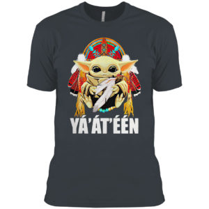 Baby Yoda American nation hello shirt
