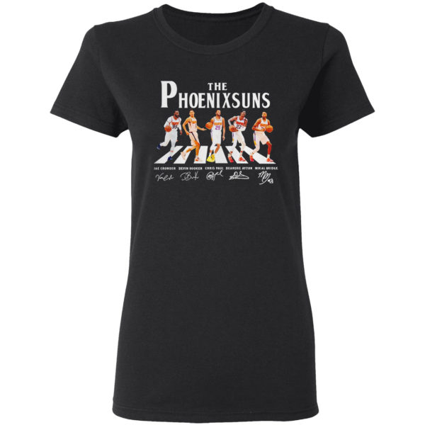The Phoenix Suns Abbey Road signatures shirt