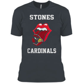 Rolling Stones Arizona Cardinals logo shirt