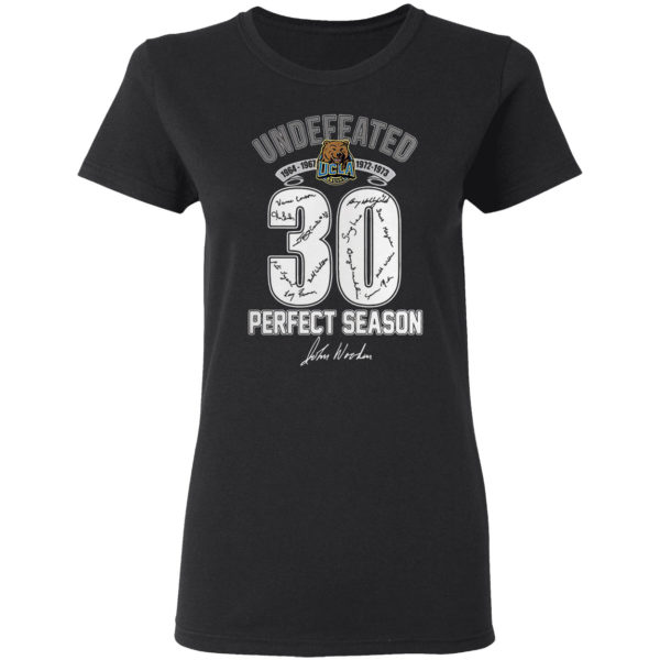 Undefeated 1964-1967 1972-1973 30 perfect season signatures shirt