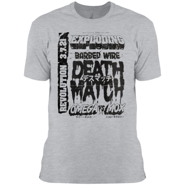Kenny Omega Vs Jon Moxley Exploding Barbed Wire Death Match T-Shirt